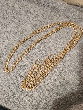 Gold Chain Link Purse Strap